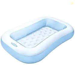 Intex Inflatable Rectangular Pool, Multi Color