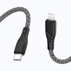 Zebronics Type-C to Lightning Fast Charging Cable, 27W PD Rapid Chargi