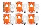 Halonix Astron Plus Base E27 7-Watt LED Bulb (Pack of 6, Warm White)