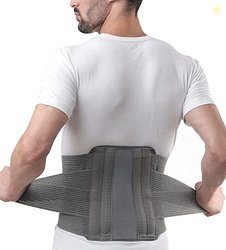 Anshelite India Unisex Contoured Lumbar Support Belt, Back Support Bel