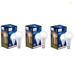Philips B22 Base Stellar Bright 12-Watt LED Bulb (Crystal White, Pack