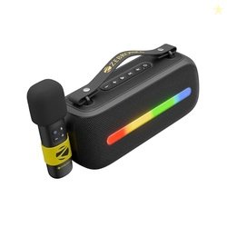ZEBRONICS Sound Feast 80, Portable Bluetooth Speaker, 20 Watts, Upto 7