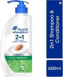 HEAD & SHOULDERS Cool Menthol 2-in-1 Anti-Dandruff Sham...