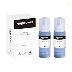 amazon basics 003 Refill Ink Bottle (Dual Pack) | Compatible with Epso