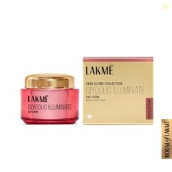 Lakme Glycolic Illuminate Day Cream 50 g| Skin Cell Regeneration Cream