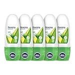 Rexona Aloe Vera Underarm Roll-On Deodorant for Women | 72 Hours Long-Lasting Odour Protection | 0% Alcohol, Safe on Skin | 25ML (Pack of 5)