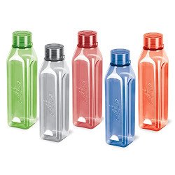 MILTON Prime Pack of 5 Water Bottles, 1 Litre Each I BPA Free I Food G