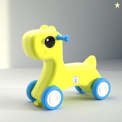 Lifelong Cuppy Horse Ride On for Kids 1+ Years|Sturdy & Round Edges Pu