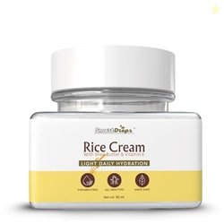 Rice Face Cream with Shea Butter and Vitamin E Light Daily Hydration S