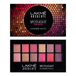 Lakm Glitterati Chroma Chic Eye Shadow Palette, Highly Pigmented, Shim