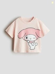 H&M Print-Motif Cotton T-Shirt