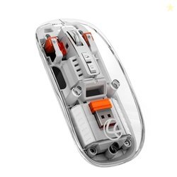 LAPCARE Trendy Plus Transparent Wireless and Bluetooth Rechargeable Mo