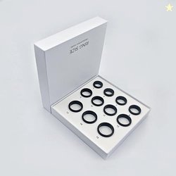 FYFIT Smart Ring | Built-in LED Display Health Tracker | HR, HRV, SPO,