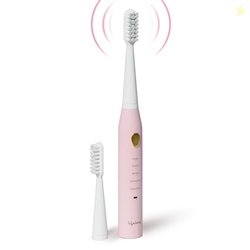 Lifelong Rechargeable Toothbrush for Adults - Smart Brush with 5 Clean