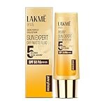 LAKMÃ Sun Expert, Dry Matte Fluid Sunscreen, 50ml, for Oily and Combination Skin, with 1% Niacinamide & Ceramide, SPF 50 PA++++, Quick Absorbing, no White Cast