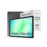 Samsung Galaxy Tab A11+ [Smartchoice], 27.82 cm (11 inch) Display, 6 GB RAM, 128 GB Storage, 90Hz Refresh Rate, AI with Google Gemini, Dolby Atmos, Quad Speakers, Wi-Fi Tablet, Gray
