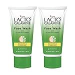 Lacto Calamine Neem Face Wash With Aloe Vera & Turmeric | 150ml each- Pack of 2 | Niacinamide & Salicylic Acid Face Wash | Facewash Reduces Pimples, Purifies Skin & Oil Control | For All Skin Types