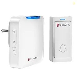 Wireless Doorbell, Door Bell Kit up to 1000ft Range with 32 Ringtones,