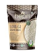 hepn Low GI White Rice (900g) | Sona Masuri Rice |Telengana Sona| Clinically Proven, Scientist Approved RNR 15048 Rice | Diabetic Friendly | Low Sugar | Weight Management | High Protein | Lab Tested | GMO Free