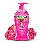 Palmolive Soft Rose & Peony Aroma Alluring Love Body Wash for Women & Men | Mood boosting fragrance | For youthful, hydrated skin | No paraben & silicone, pH balanced, Body Wash Shower Gel 750ml