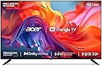 acer 139 cm (55 inches) G Series 4K Ultra HD Smart LED Google TV AR55GT2851UDFL (Black)