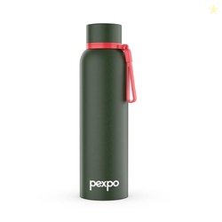 PEXPO Water Bottle 1 LTR Stainless Steel | Hot and Cold Flask | ISI Ce