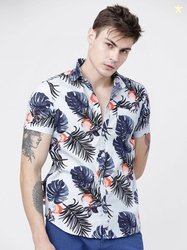 HIGHLANDER Highlander Mens Powder Printed Shirt