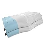 ORISTAâ¢ Advance Gel Blended Cervical Memory Foam Pillow | 2 Year Warranty |Orthopedic Neck & Shoulder Support Pillow for Sleeping |Improves Posture & Spinal Alignment | 23 x 14.5 x 4.5 Inch | Set of 2