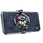 Cool Smart 11 Phone Cooler for Live Streaming, Mobile Gaming. Fast Cooling Cell Phone Refrigerator with Customized RGB Lighting, LED Temperature Display for all Android and iPhone â Black