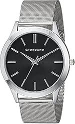 Giordano Wired Collection Analog Watch for Man with Color Variant, Wrist Watches for Men, with Classy Wired Mesh Band – A1051