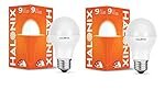 Halonix Astron Plus Base E27 9-Watt LED Bulb (Pack of 2, Cool White)