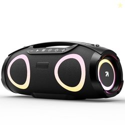 GOBOULT Bassbox Q60 Bluetooth Speaker with 60 Watt BoomX Audio, Up to