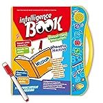NHR Kids Intelligence English Letters & Words Learning Sound Book – Fun Educational Toys, Activities with Numbers, Shapes, Animals Phonetic Learning for Toddlers (E-Book, Multi)