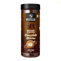 Bevzilla Chocolate & Mocha (Choco-Mocha) Instant Coffee Powder Jar  20