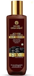 khadi ORGANIQUE Activated Bamboo Charcoal Hair Cleanser (SLS & PA...mo