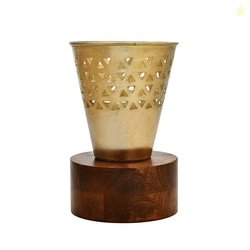 @home Votive Tower Stout Candles Holder for Home Dcor, Christmas, Vale