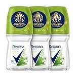 Rexona Matcha Tea & Vanilla Antiperspirant Roll-On | for Women | 72H Odour Protection | Limited Edition Pack – ICC Womenâs Cricket World Cup India 2025 |50 ML (Pack of 3)