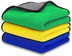 Greensify Microfiber 400 GSM Pack of 3 Cloth Size 40 X 30 Cm Dry ...mo