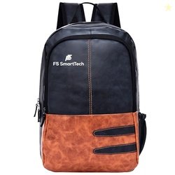 F5 SmartTech 20L Small Faux Leather Water Resistant Anti Theft Laptop