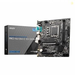 MSI PRO H610M-C EX DDR4 Motherboard, Micro-ATX - Support Intel Core 14