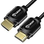 Tukzer 4K HDMI Cable, Support 3D, Ultra HD 4K @60Hz, High-Speed 10.2Gbps Ethernet, Audio Return Channel, Gold-Plated Connector| For UHD TV, Monitor, Computer, Projector, Xbox Gaming Console (3 Feet)