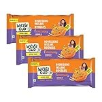 Wickedgud Whole Wheat Schezwan Noodles 240g (Pack of 4) x 3 | No Maida | No Palm Oil | Source of Protein
