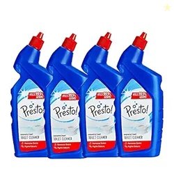 Amazon Brand - Presto! Disinfectant Toilet Cleaner, Original | 4 Litre