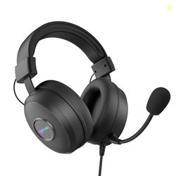 amazon basics Wired Over Ear Gaming Headphones mic for PC, Laptop | St
