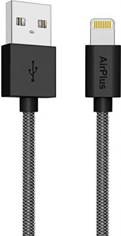 AirPlus AX-905-BLK 8 Pin Lightning to USB Cable for Smartphone - 3.3 F