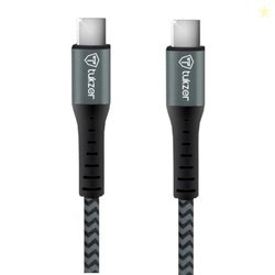 Tukzer Fast Charging USB C to USB C 100W 480 Mpbs Data Sync Nylon Brai
