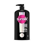 Sunsilk Stunning Black Shine Shampoo 1 L|| With Amla + Oil & Pearl Protein|| Gives Shiny|| Moisturised and Fuller Hair – Paraben Free