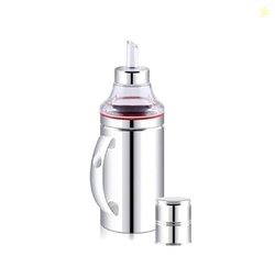 INKULTURE Stainless Steel Oil Dispenser with Nozzle 1 Litre (1000 ml)