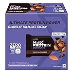 RiteBite Max Protein Ultimate Choco Almond 30g Protein Bars [Pack of 6] Protein Blend, Fiber, Vitamins & Minerals, No Preservatives, 100% Veg, No Added Sugar, For Energy, Fitness & Immunity – 600g