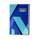 amazon basics Undated Diary | To Do List | Appointment Organizer | For Office Going Men & Women (Blue)
